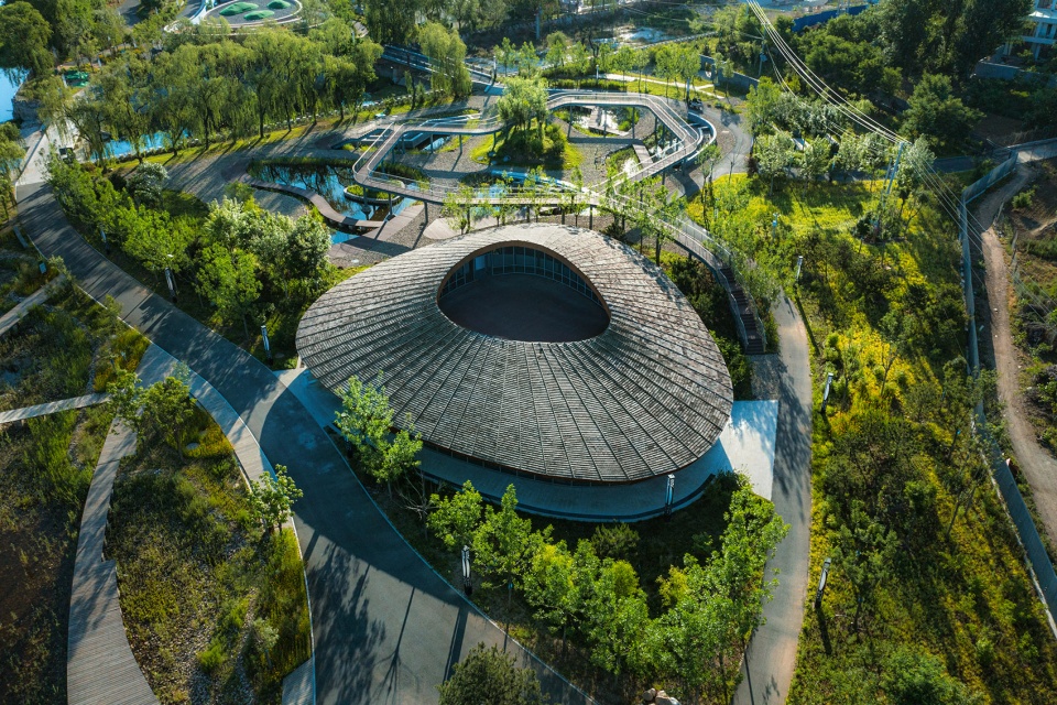 环秀湖湿地科普宣教馆建筑设计丨中国天津丨北林风景建筑研究中心-21