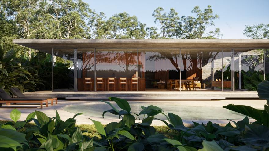 一号屋(注:CASA常见意为房屋、家 ,UM在葡萄牙语中是一的阳性形式,推测CASA UM可能是一号屋之类的表达,具体需结合实际语境) 丨Aguirre Arquitetura-22