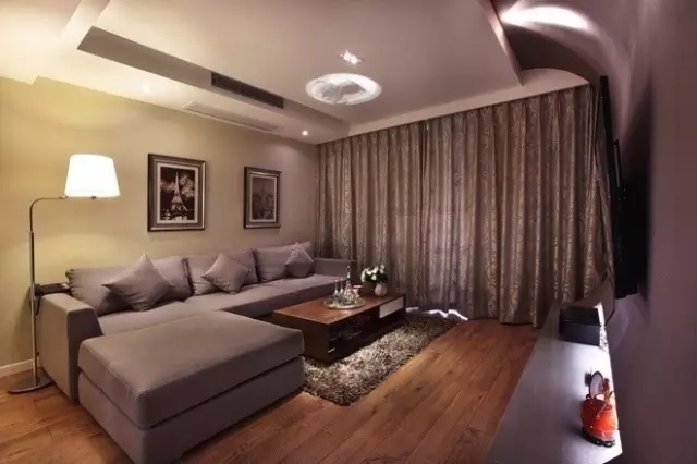 94㎡现代简约婚房 巧用空间碗橱也能变书房-9