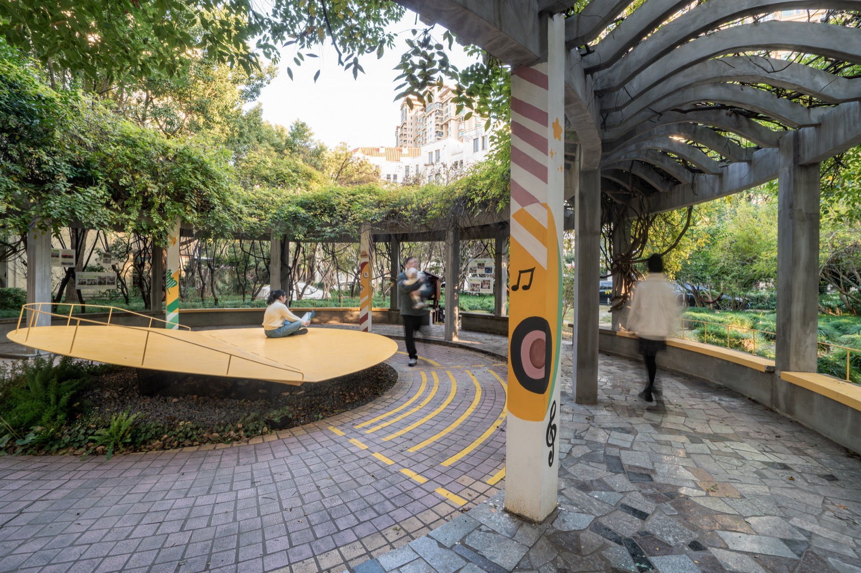 舞台·上海罗山花苑社区微更新丨中国上海丨衍述设计-29