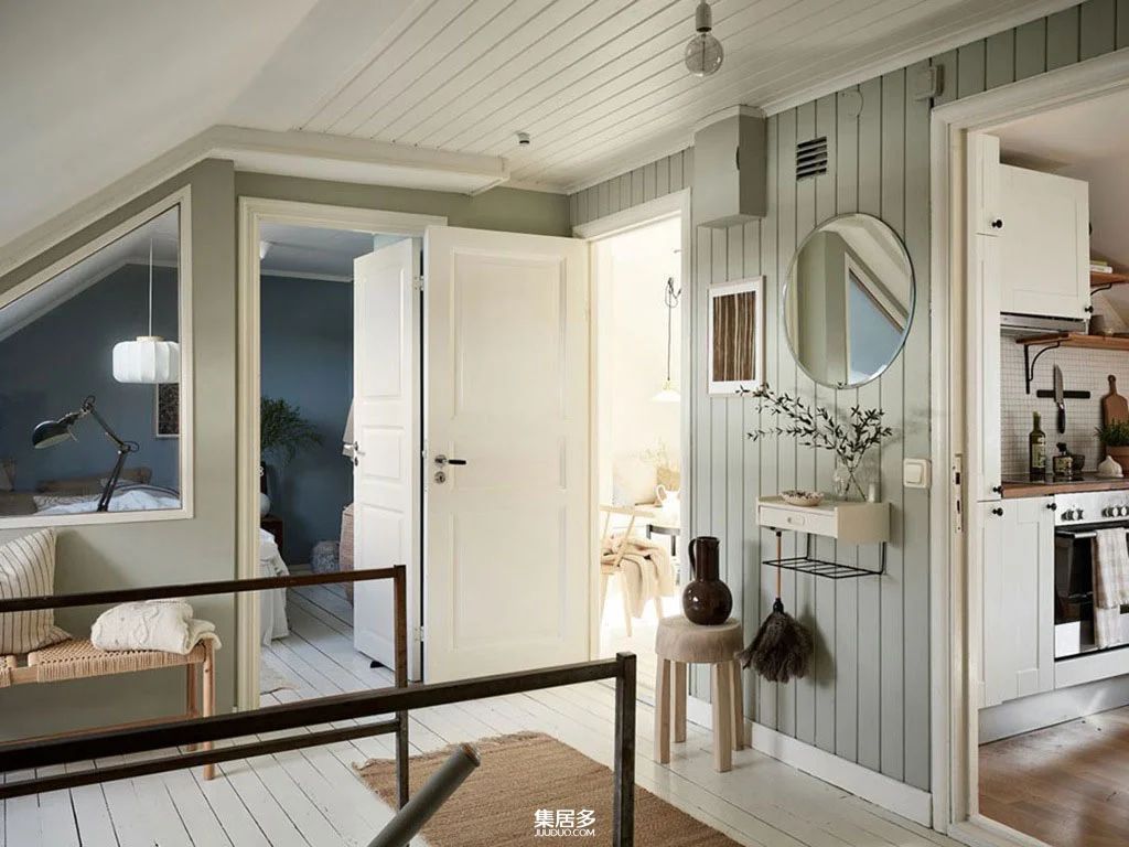 瑞典 44 平方米明亮阁楼公寓-10