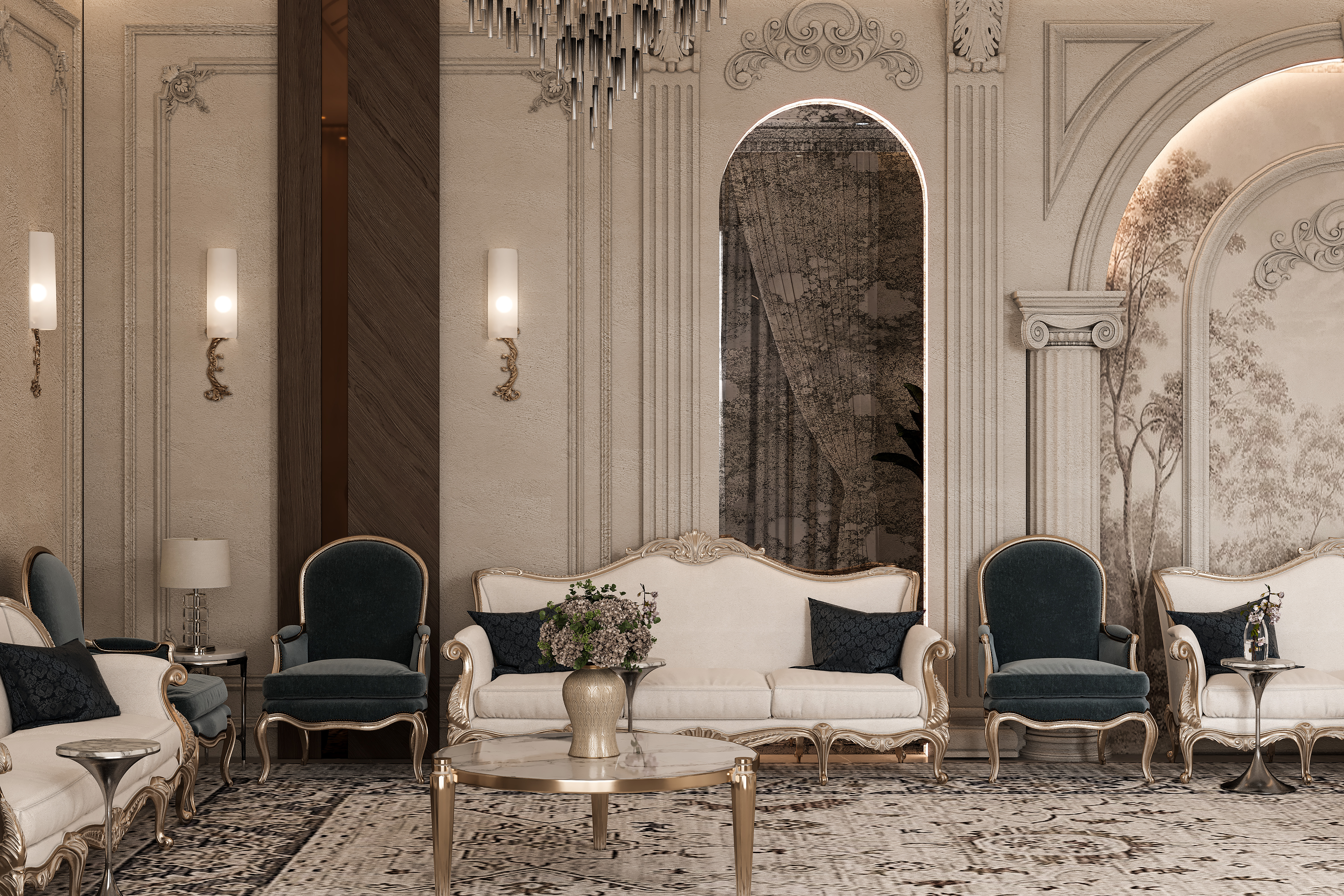 传统议会厅；传统议事厅（注：majlis常见意思为议会厅；议事厅，结合classic可这样翻译，不过在不同语境中可能有更合适的表达） 丨沙特阿拉伯-4