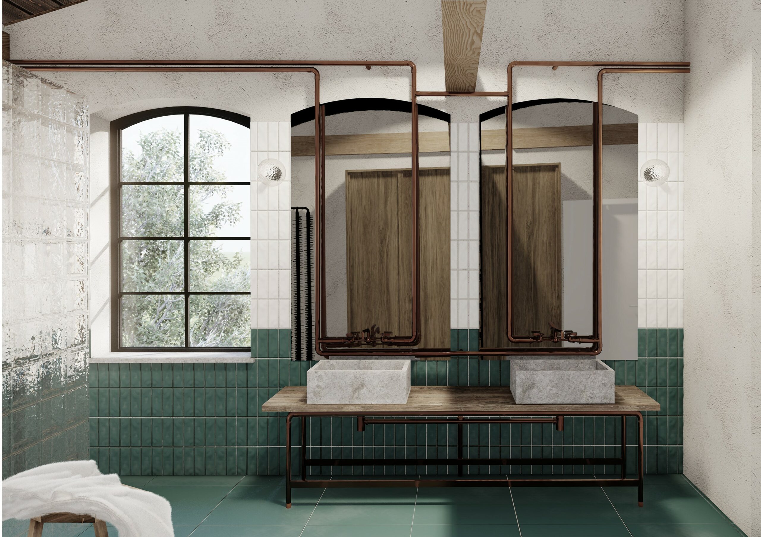 Kula  Młyn村磨坊改造为收养家庭住宅丨格但斯克美术学院室内建筑系Weronika Kuźma-57