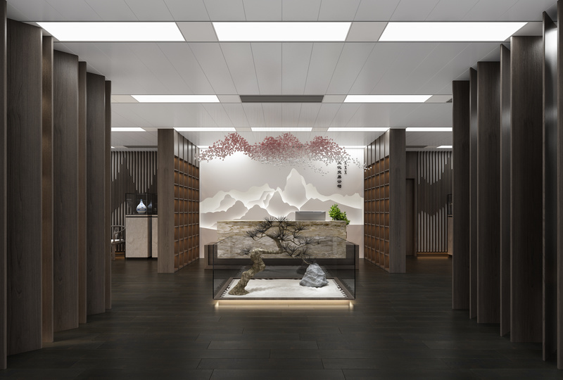 38 层文化艺术品交易公司室内设计-32