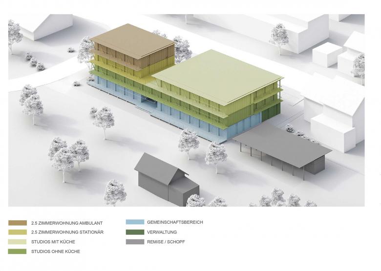 学生宿舍果园丨瑞士丨Schmid Ziörjen Architektenkollektiv-15