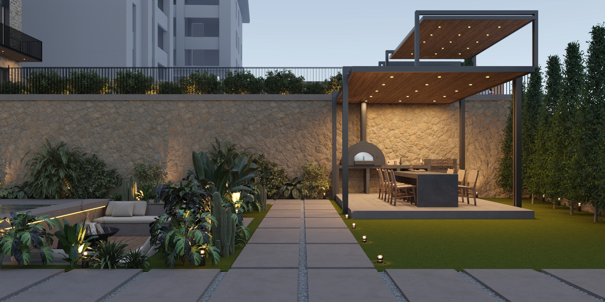 villa 30 景观设计丨byrid.al-2