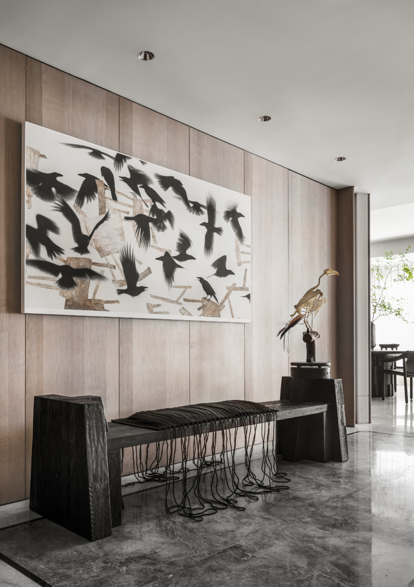 上海翠湖天地五集豪宅丨中国上海丨无间设计-9