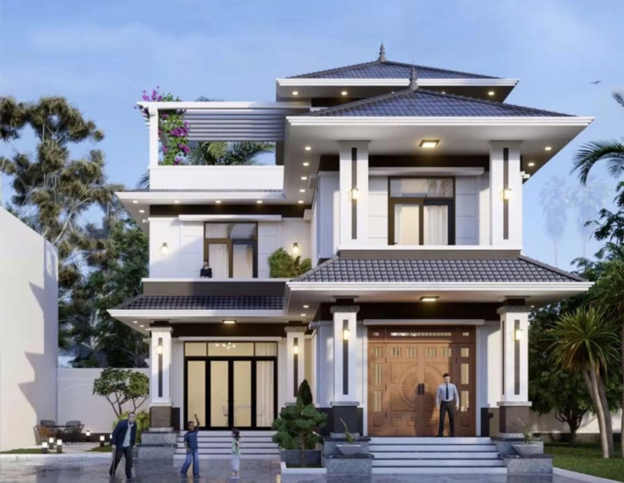 35 + 2  5层别墅设计案例精选-11