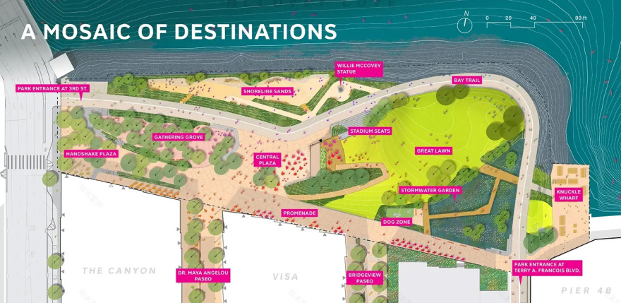 旧金山中国盆地公园丨美国丨SCAPE-19