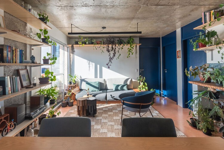 巴西公寓客厅的 10 种创新布局丨АrсhDаilу-9