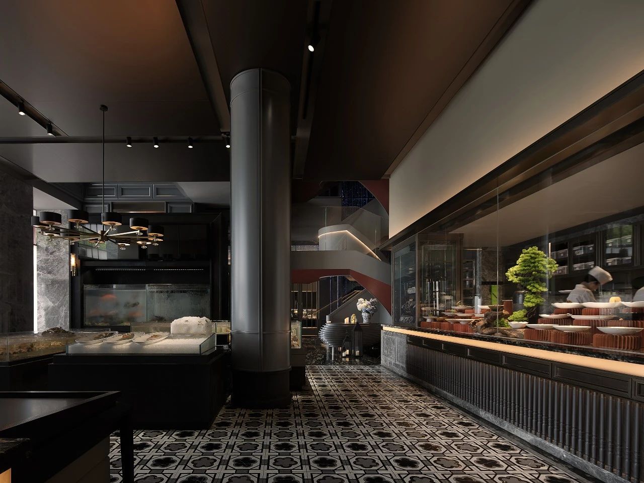 印湖餐厅丨中国杭州丨大相设计-32