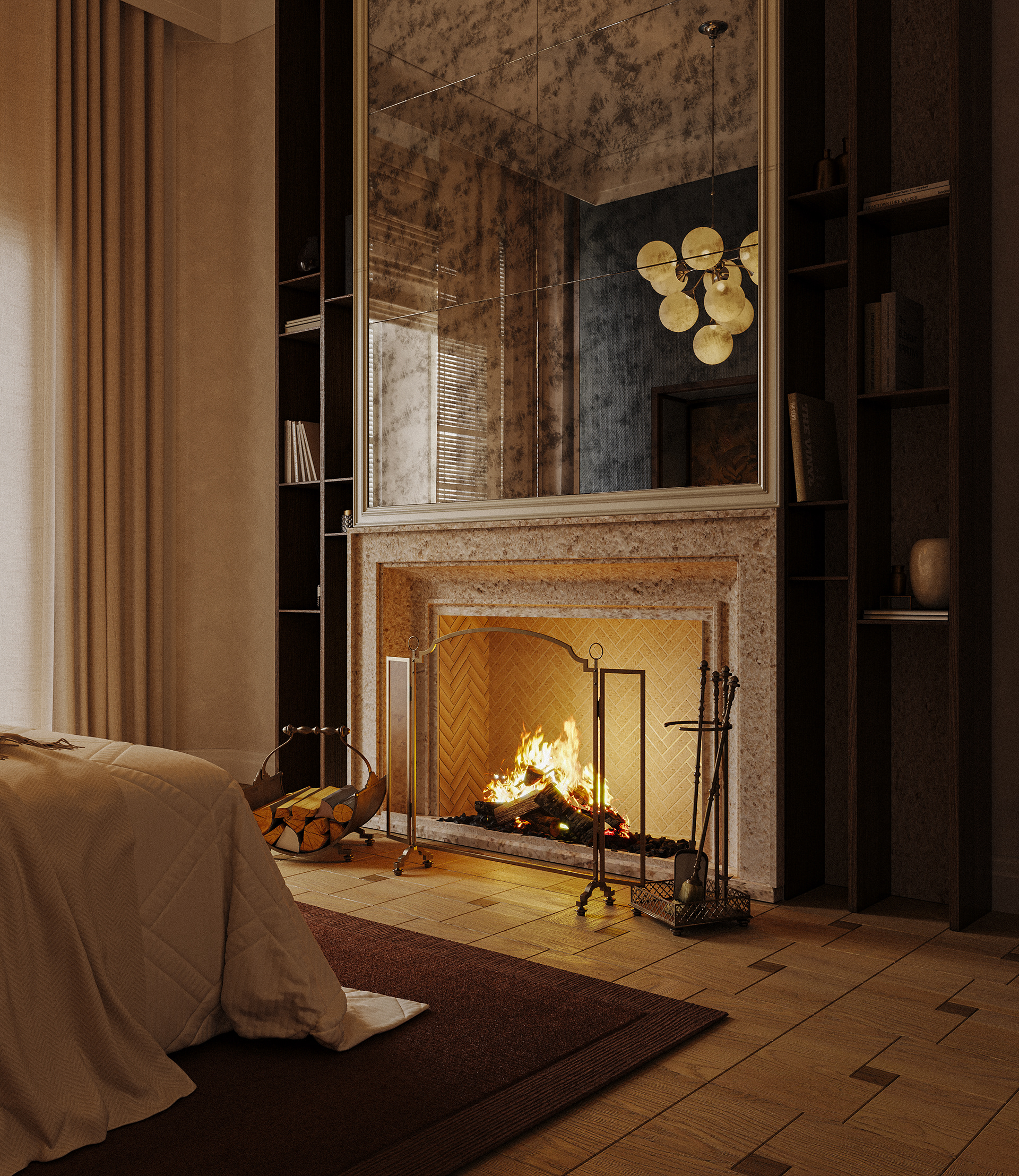 华沙老公寓楼内公寓丨波兰华沙-19