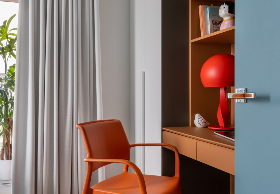 公寓室内设计“受蒙德里安启发”-161