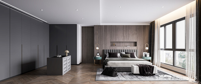 300万元别墅豪宅460平米装修案例丨璞旭设计|龙腾阁叙-22