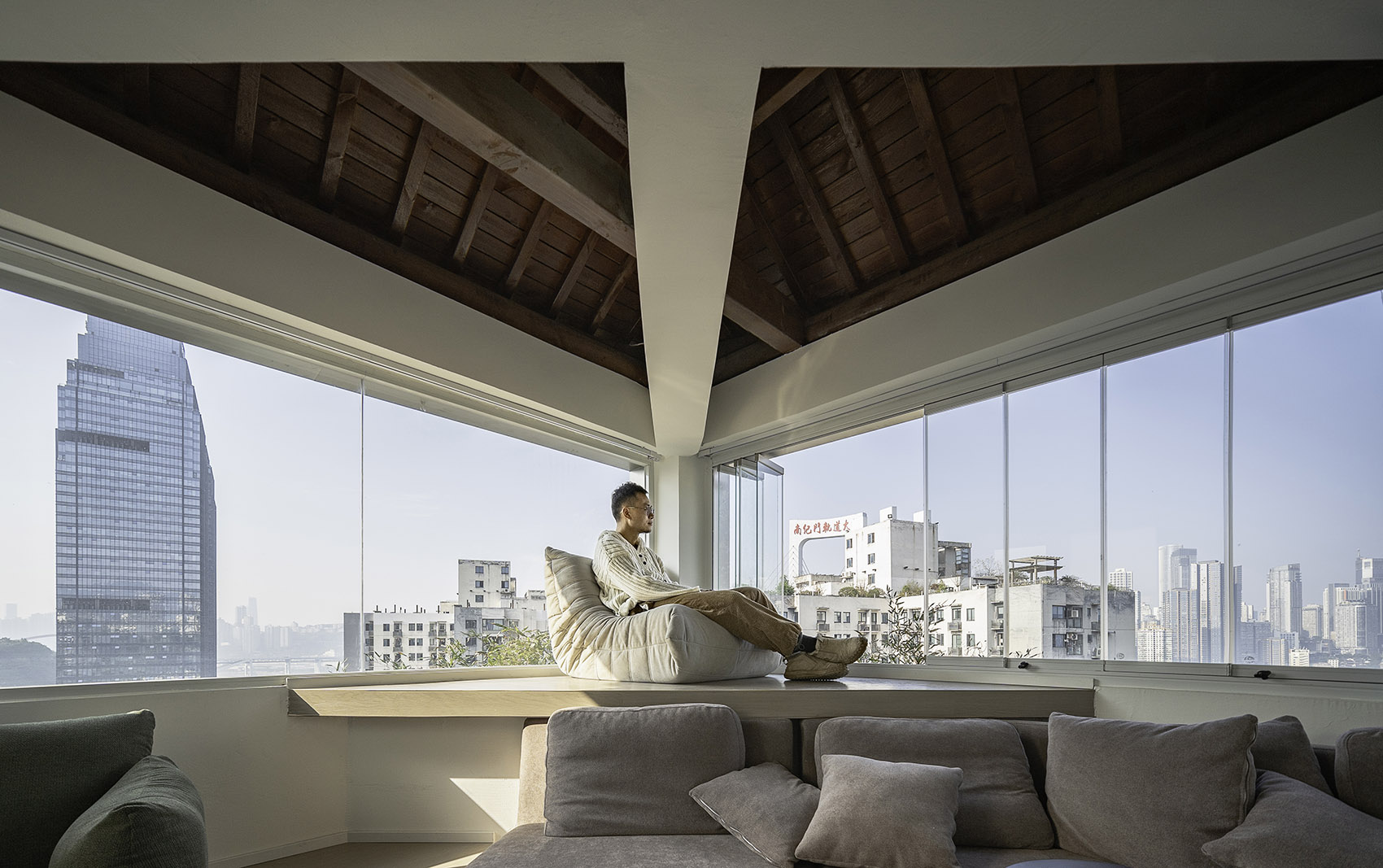 悬崖上的工作室丨中国重庆丨有种建筑-44