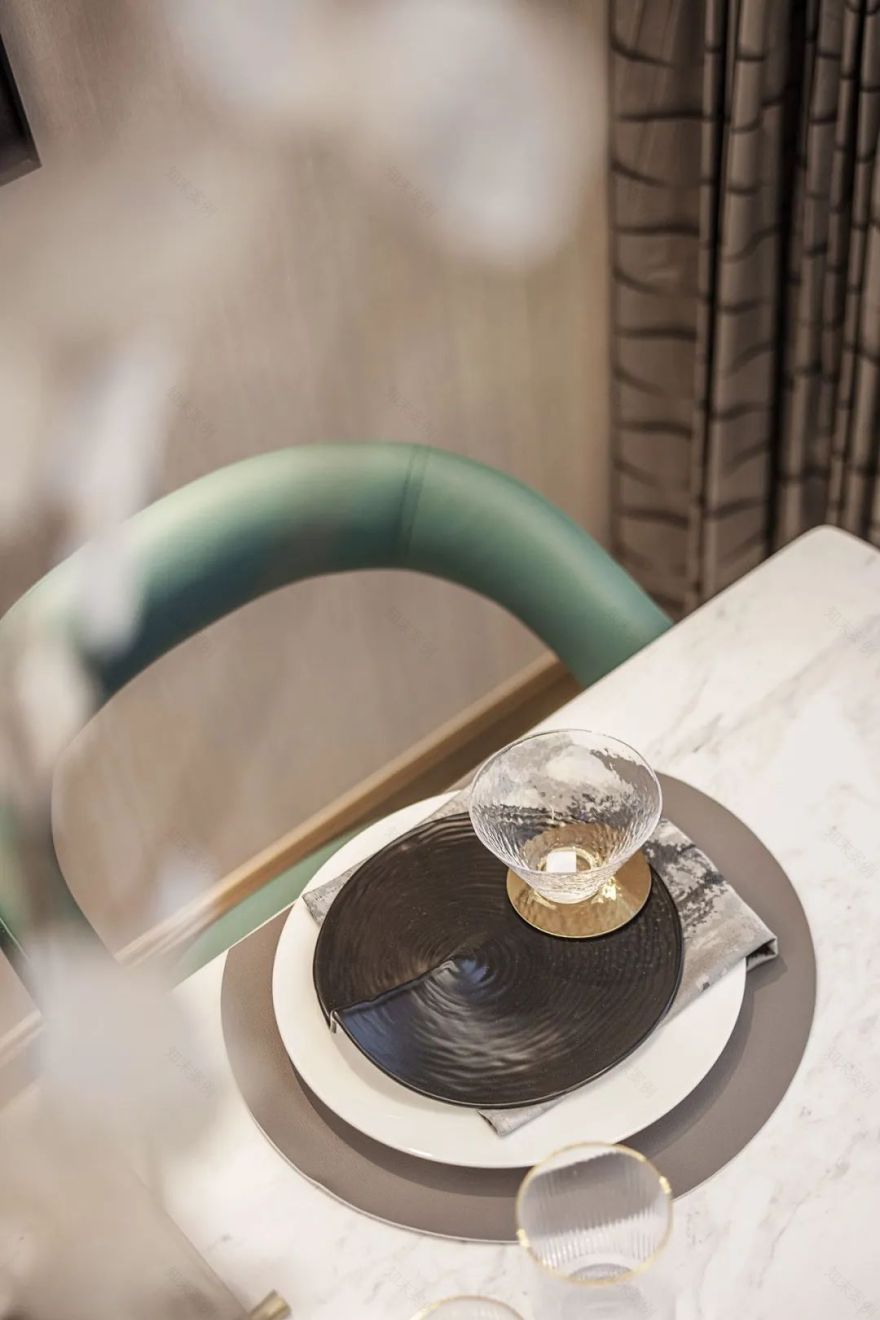 杭州中旅归锦府现代简约样板间 | 家的色彩与都市绿洲-41