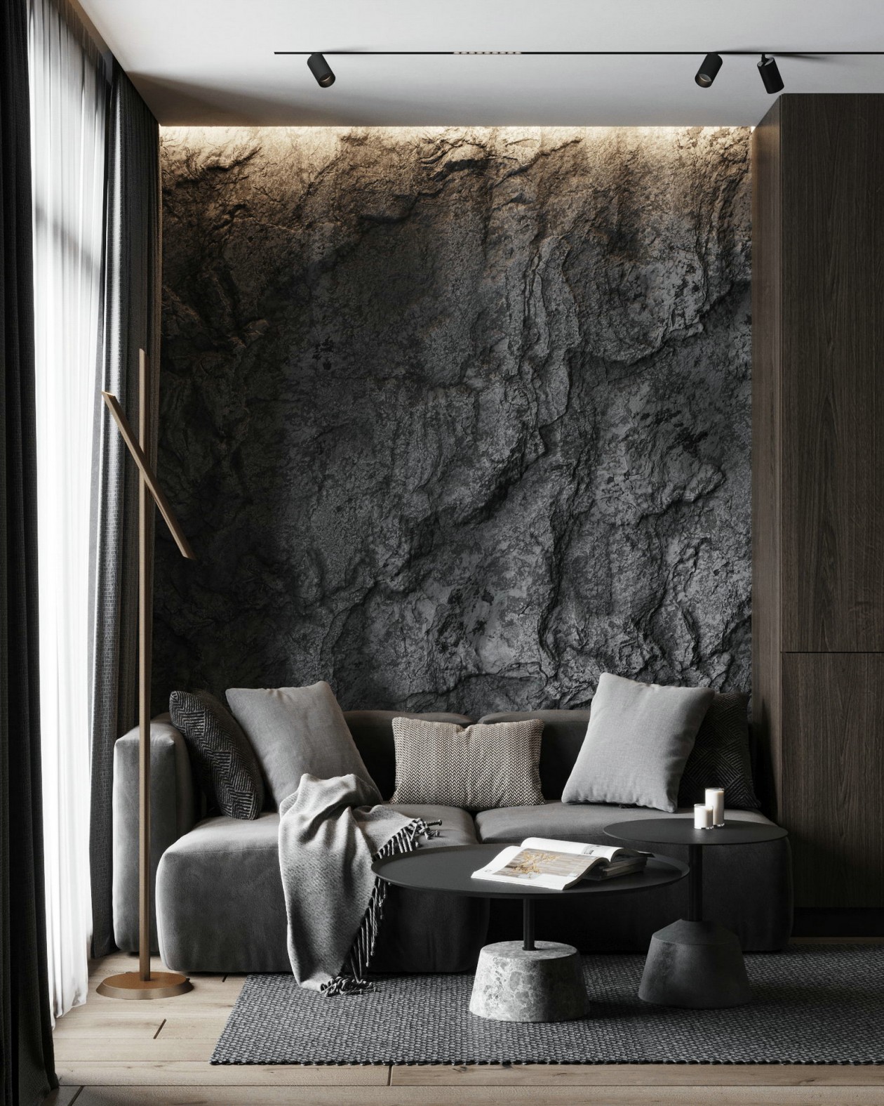 高级黑公寓 丰富极具有质感-8