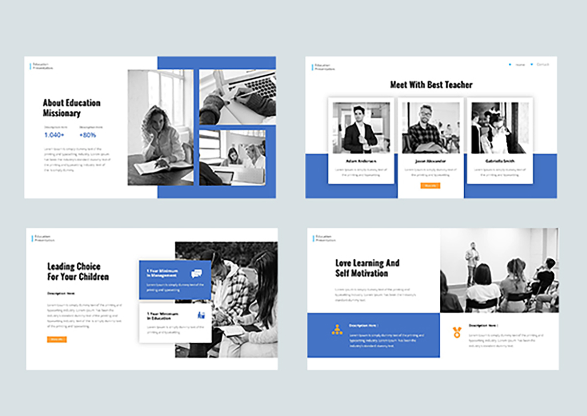 教育演示文稿模板-6