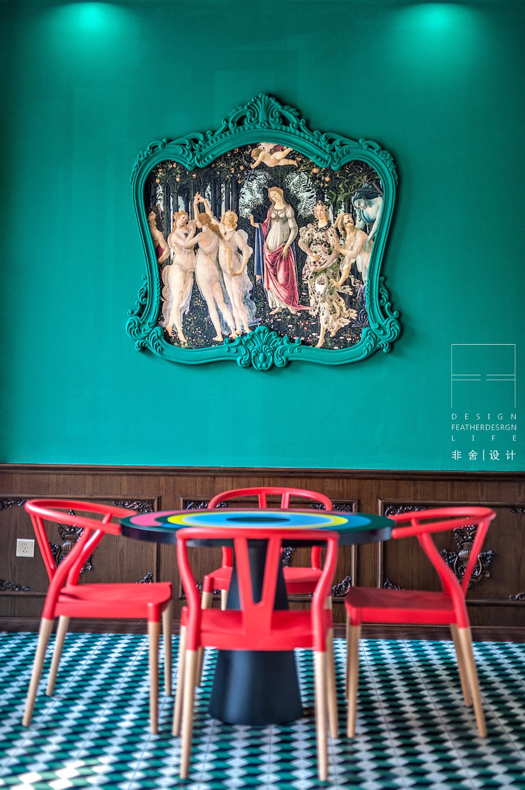 色韵-- 喜之糖法式甜点 | 克莱因蓝的浓情法式空间-22