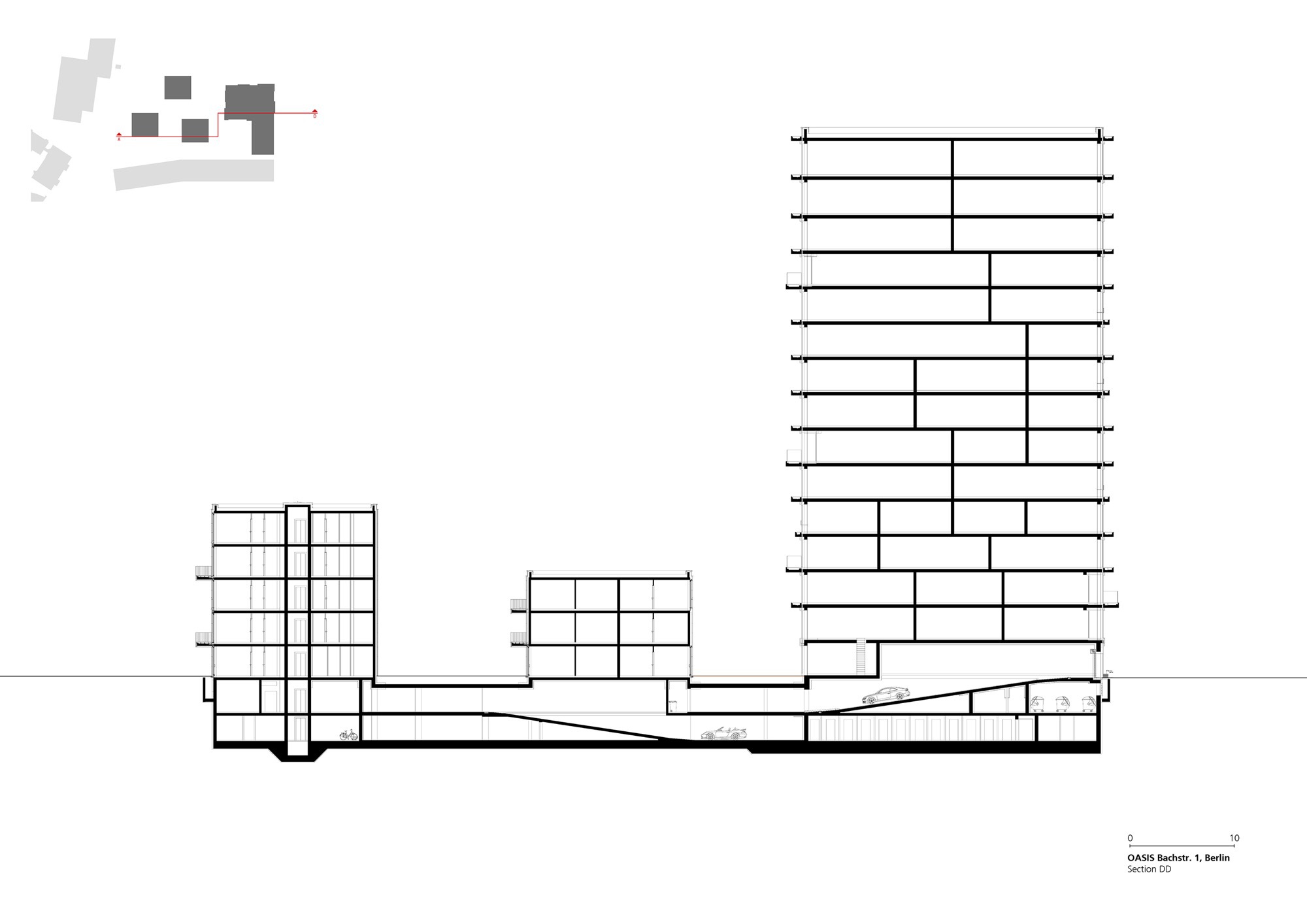 Oasis 住宅塔楼丨德国柏林丨Tchoban Voss Architekten-43