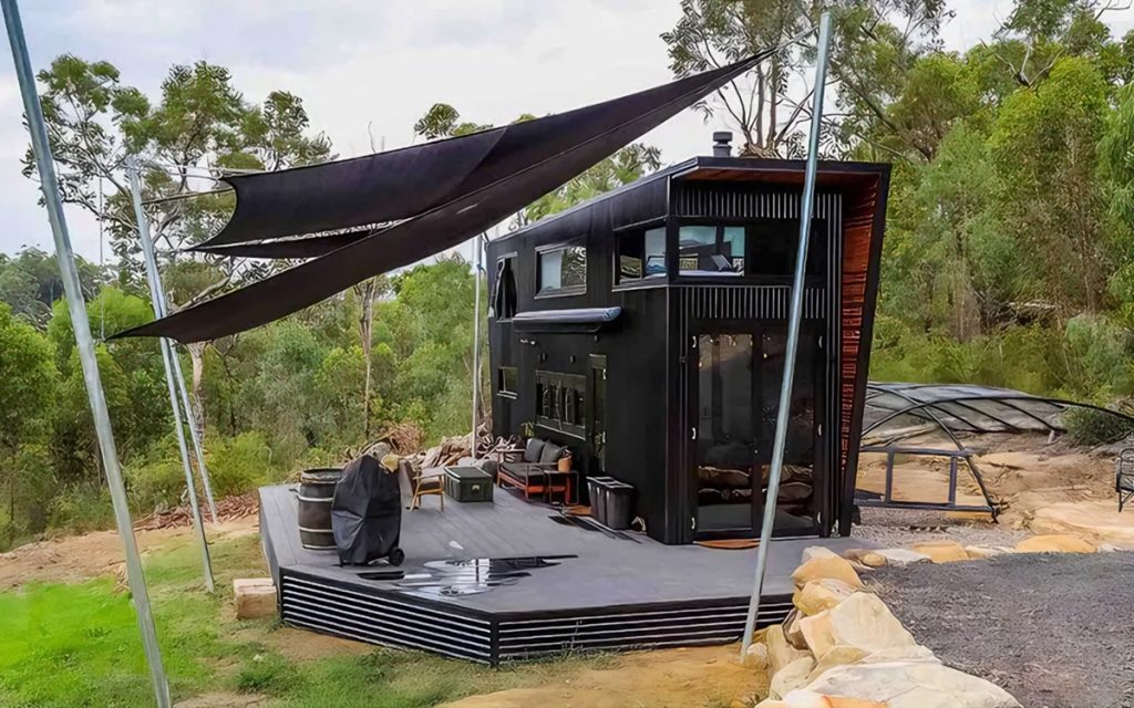 现代简约蓝山小房子丨澳大利亚-9