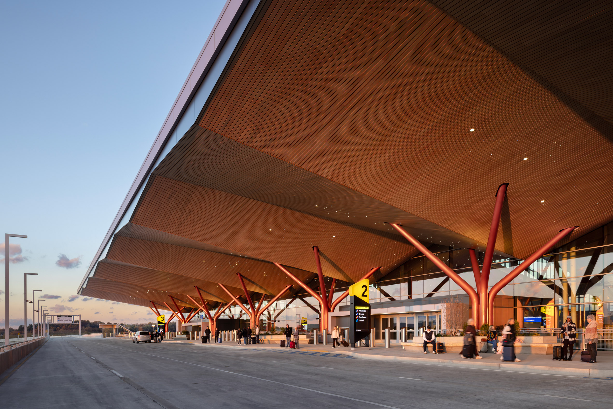 匹兹堡国际机场陆侧航站楼丨美国匹兹堡丨HDR,Gensler,Luis Vidal + Architects-7