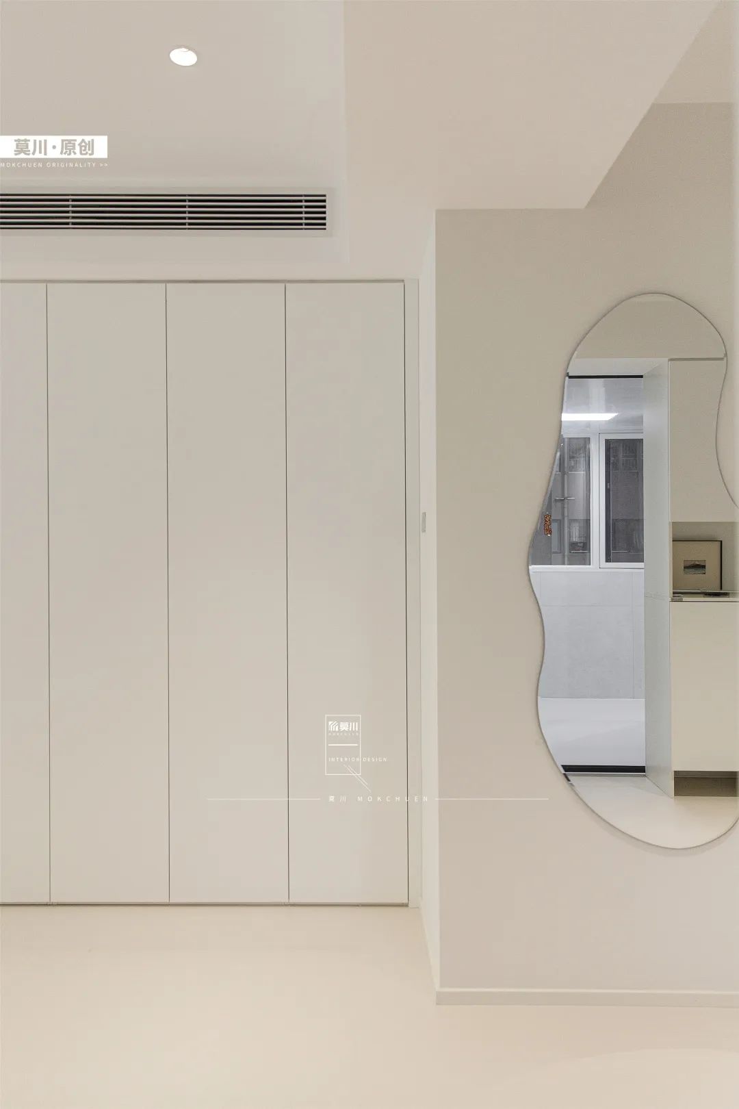 【莫川实景作品 | 厚德品园】断舍离+时代到来，极简奶油风格，化繁为简，更显设计功力-70