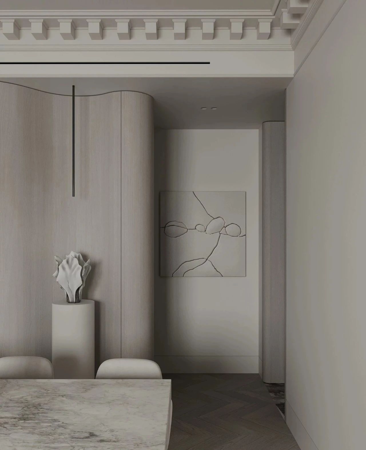 经典莫斯科住宅丨俄罗斯莫斯科丨BELOUSOVA INTERIOR DESIGN-27