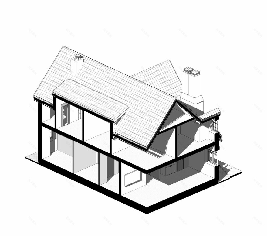 都铎式房屋丨俄罗斯莫斯科丨Anastasiia Muratova-20