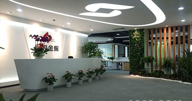 民投金服深圳办公室 | 现代中式风格的办公空间-6