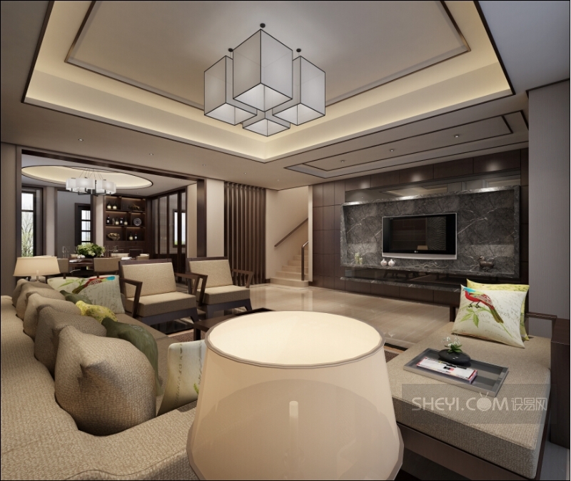 现代中式别墅设计典范-3