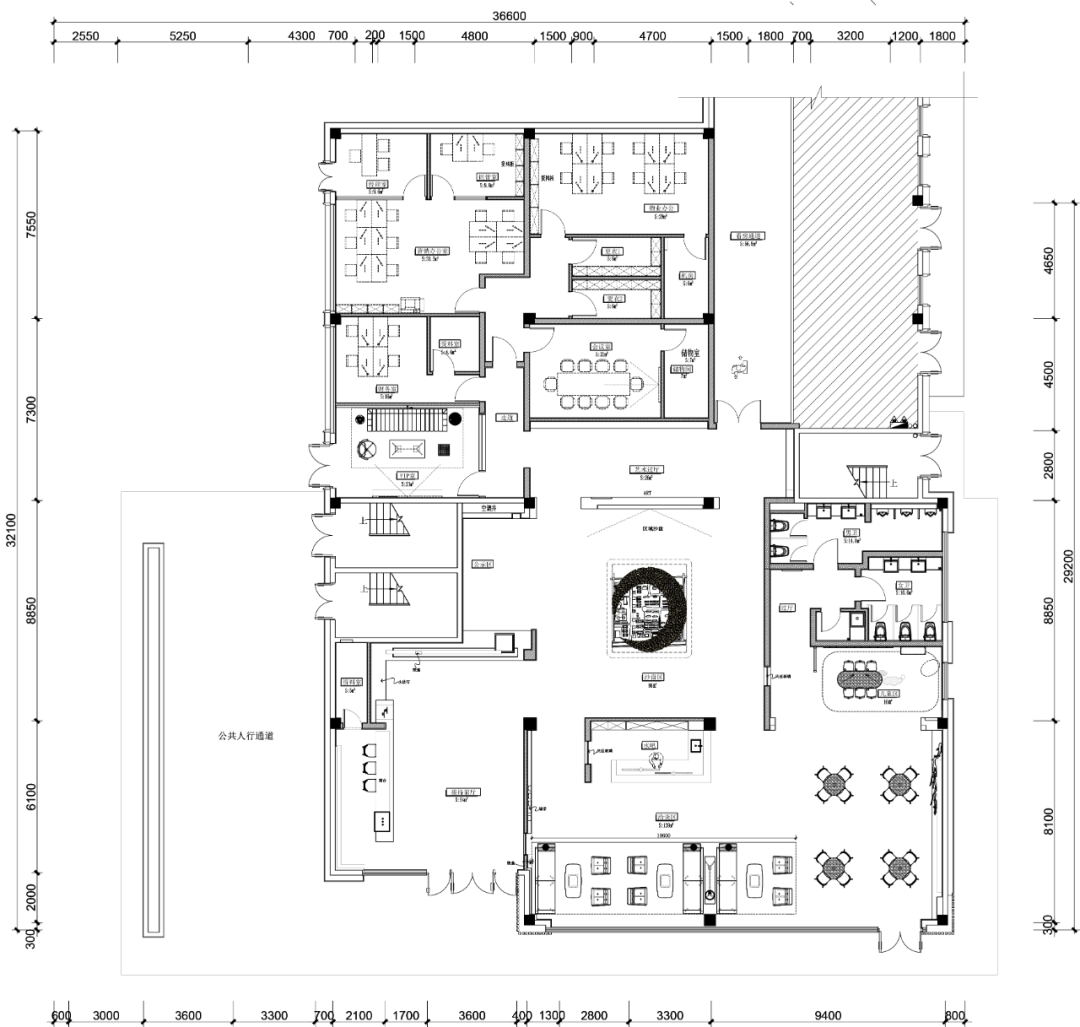 杭州中能建宁围南示范区售楼处丨中国杭州丨万景百年室内设计-80
