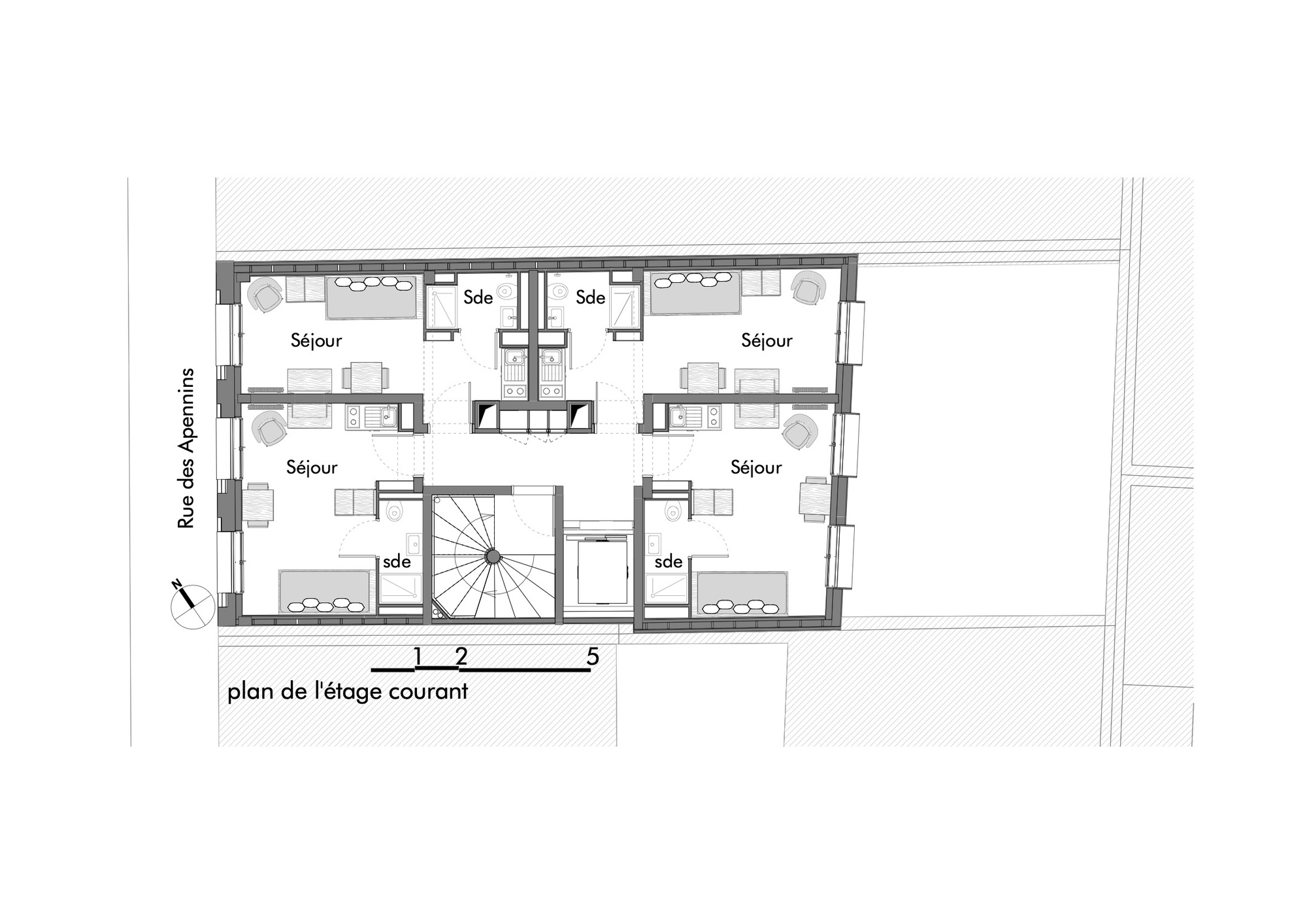 亚平宁山脉家庭养老院丨法国巴黎丨Ce Qui Façonne Demain Architecture-30
