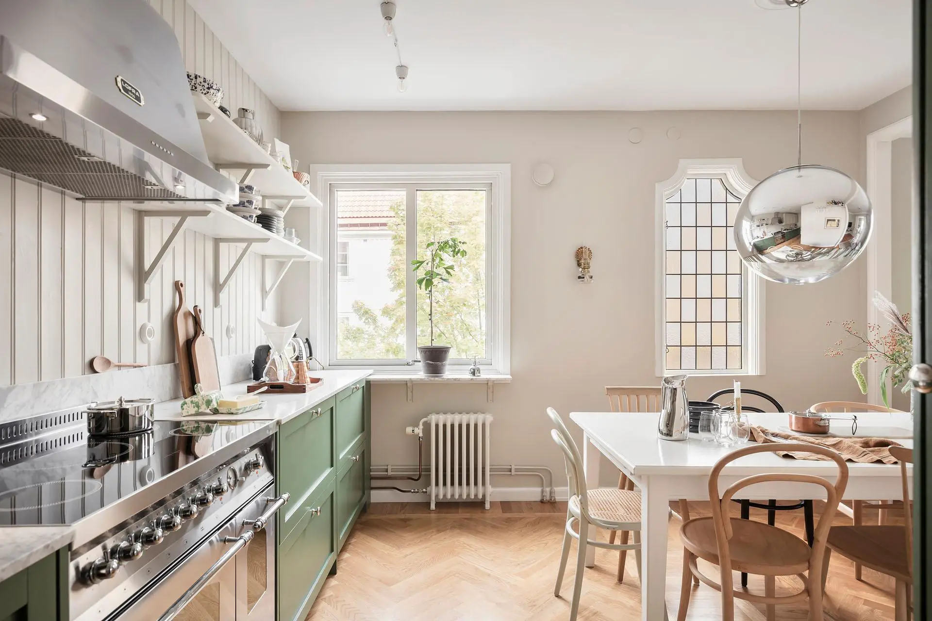 瑞典 90m2 公寓,乡村与斯堪的纳维亚风格完美融合-6