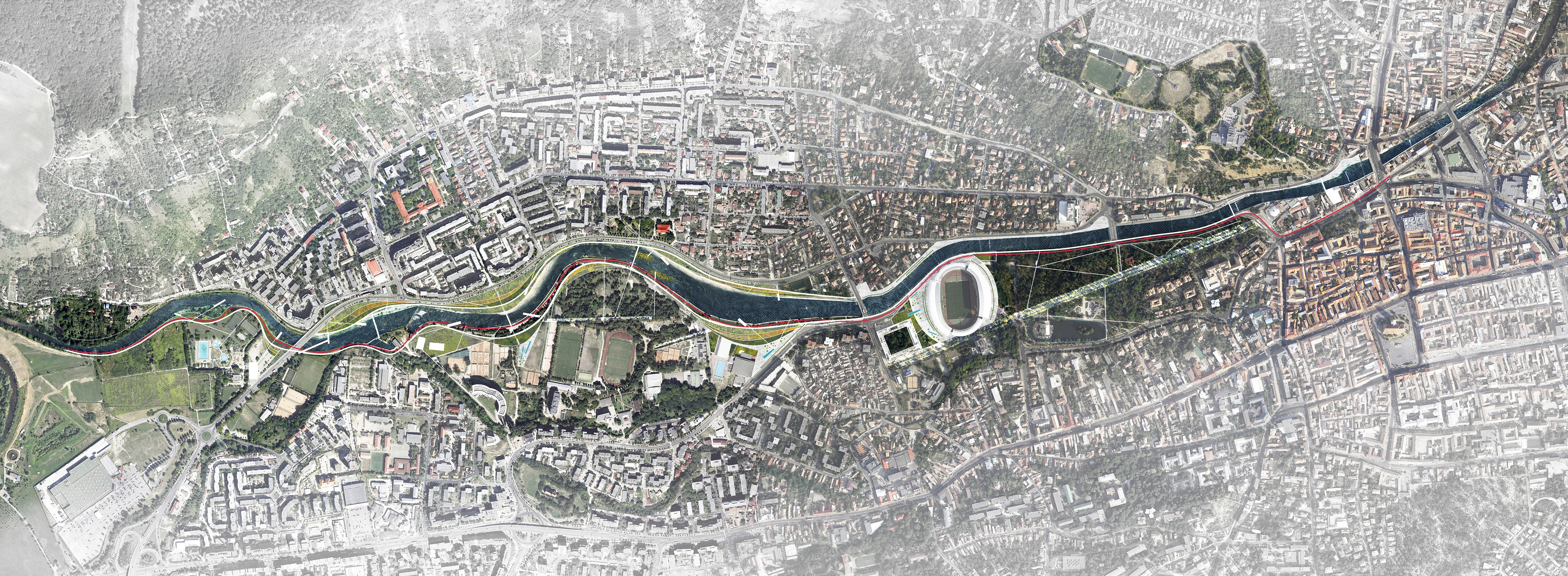 Somes河上的新绿色基础设施丨Práctica Arquitectura等多专业团队-5