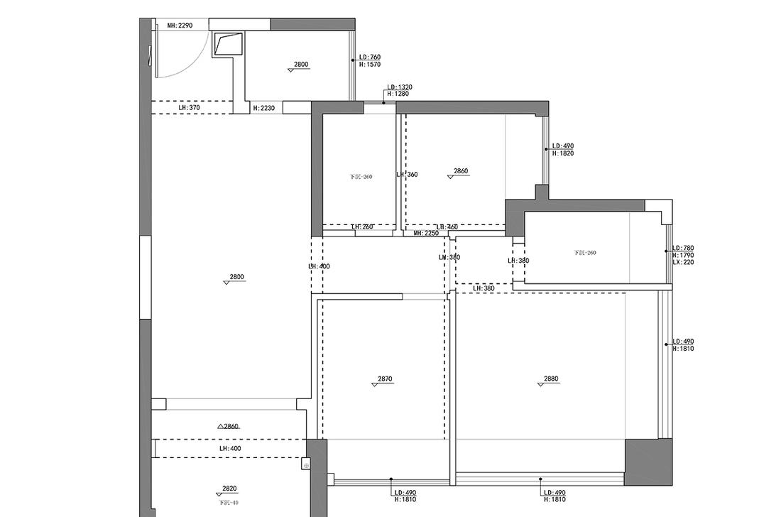 弧线共构浪漫之家 · 深圳科技夫妻品质生活空间丨中国深圳丨予象空间设计-6