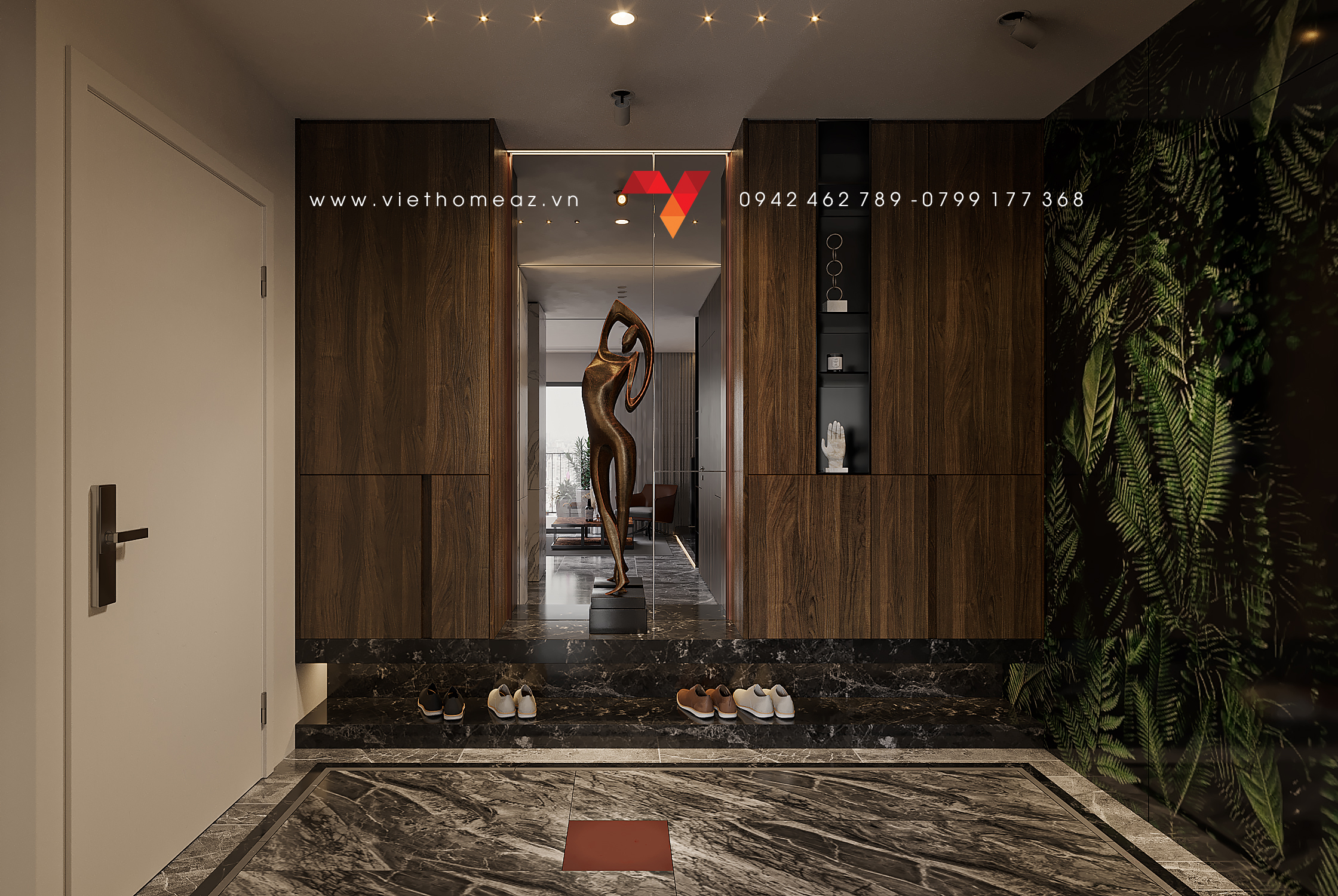 The Terra An Hung 公寓室内设计丨越南河内丨VietHome 建筑与室内设计公司-7