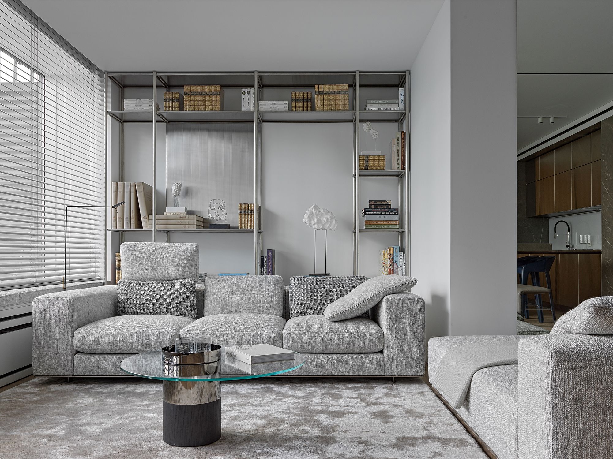 马德里 Salamanca 区 140 平米优雅公寓,中性色调与木质元素的完美融合-31