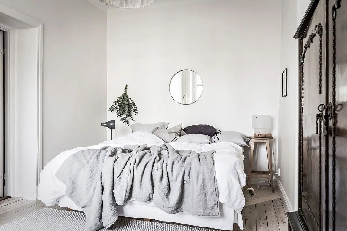 瑞典 113 平米中性色调家庭公寓-10