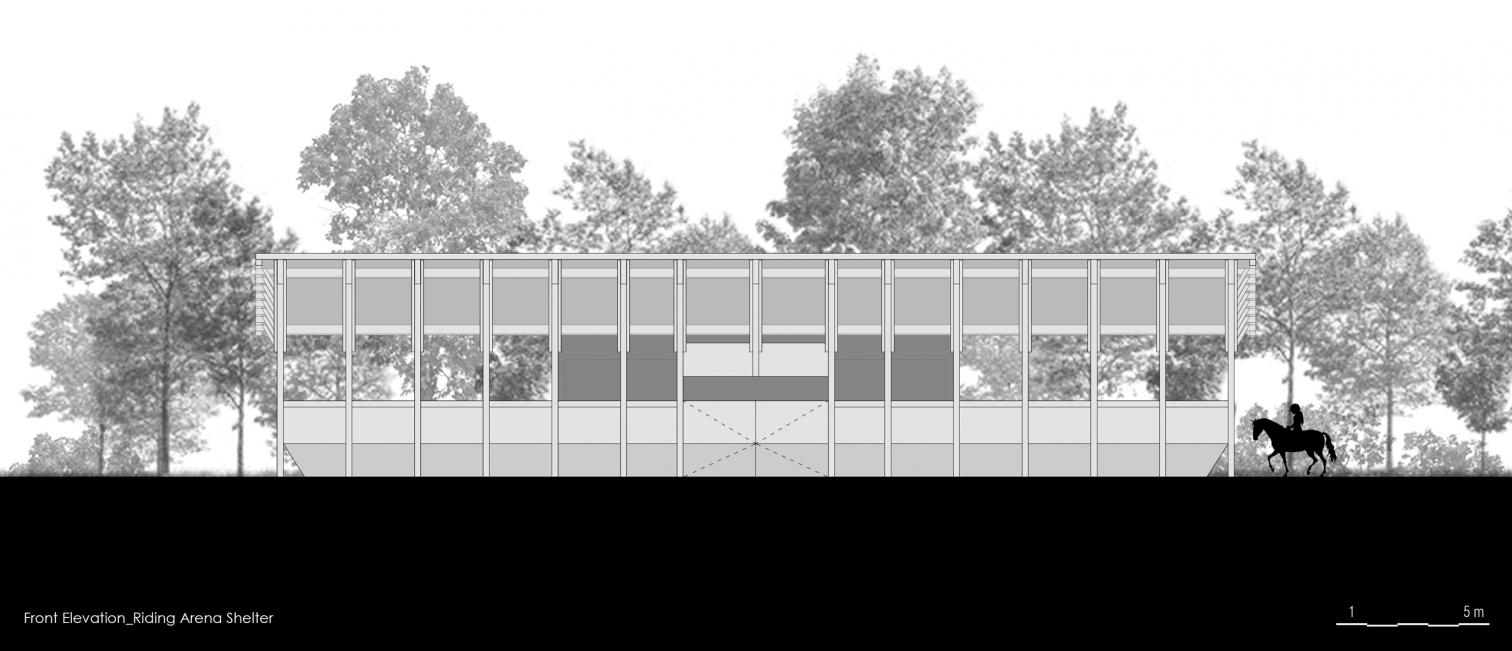 葡萄牙 São Cosme do Vale 马术学校丨Visioarq Arquitectos-21