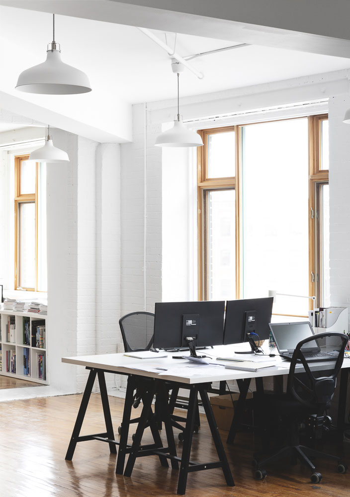 魁北克城 Patriarche 办公室 - 旧工厂中的现代创意空间-10