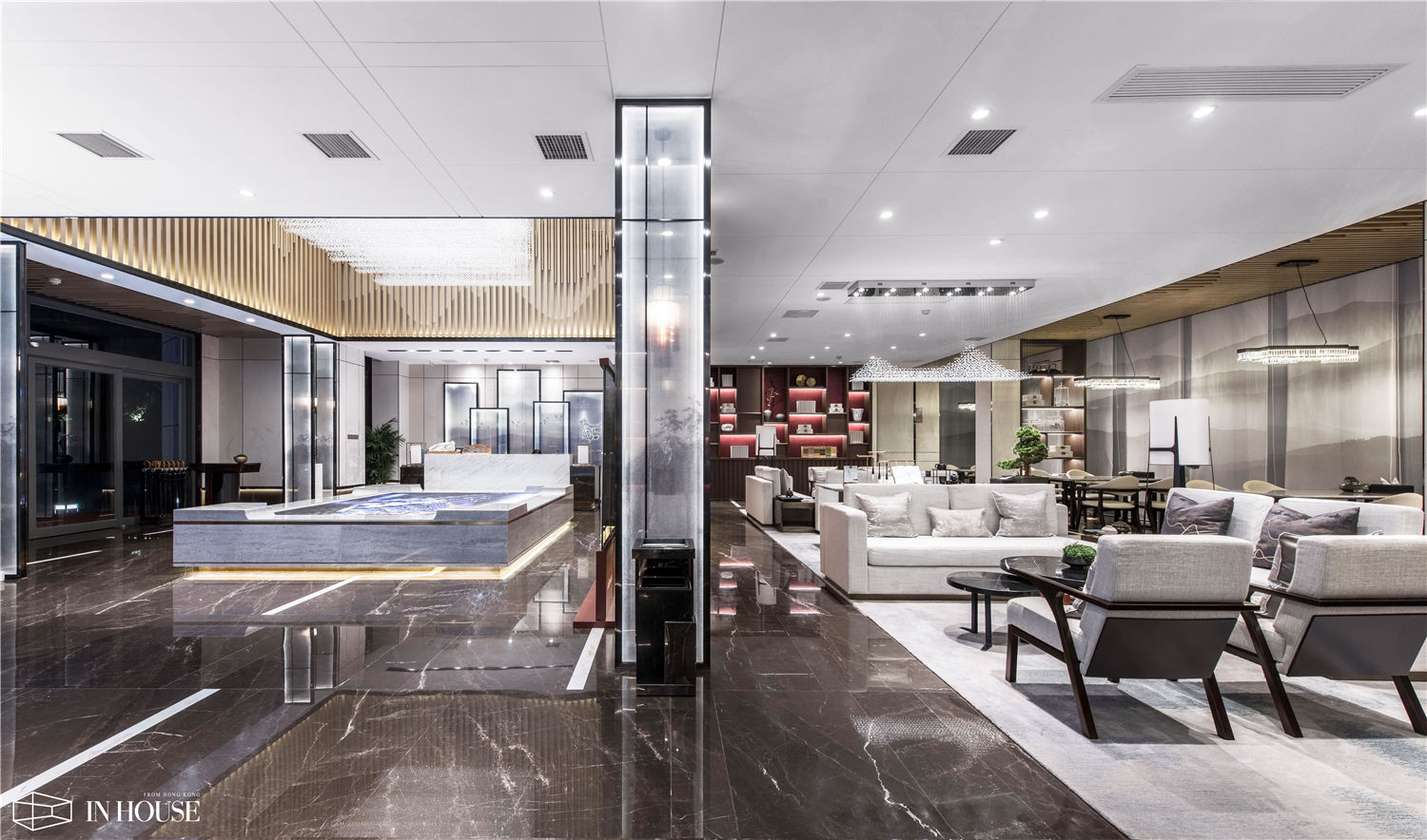 和润名门世家售楼处“泉城荷韵” INHOUSE设计-9