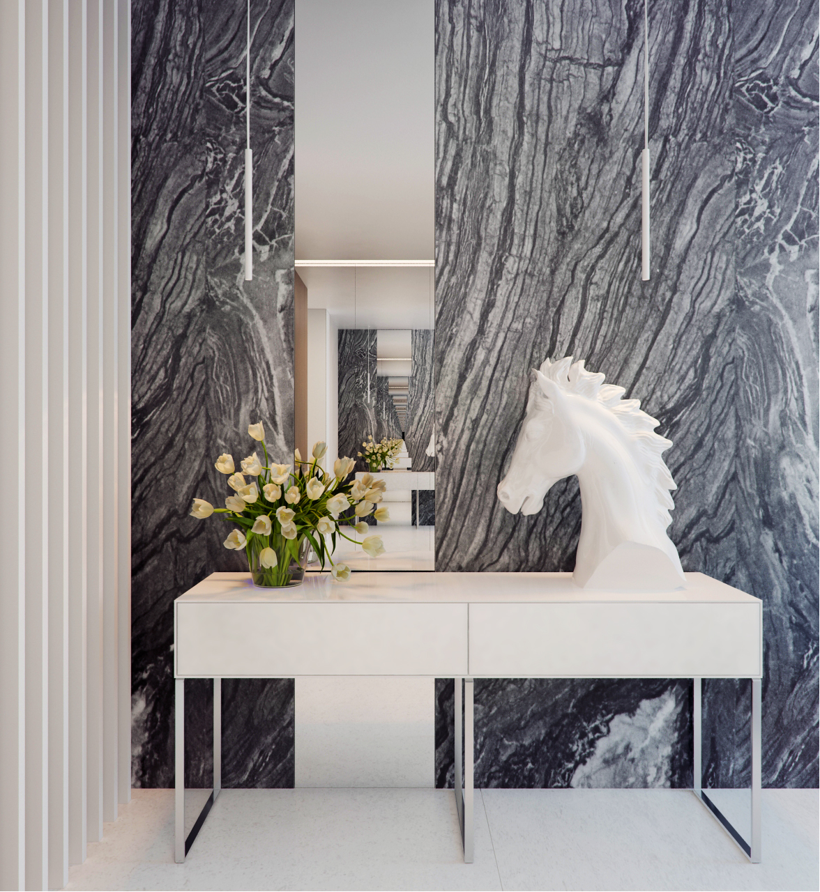 The interiors of the apartments are 200 m  in Novgorod Alexandra Fedorova-1