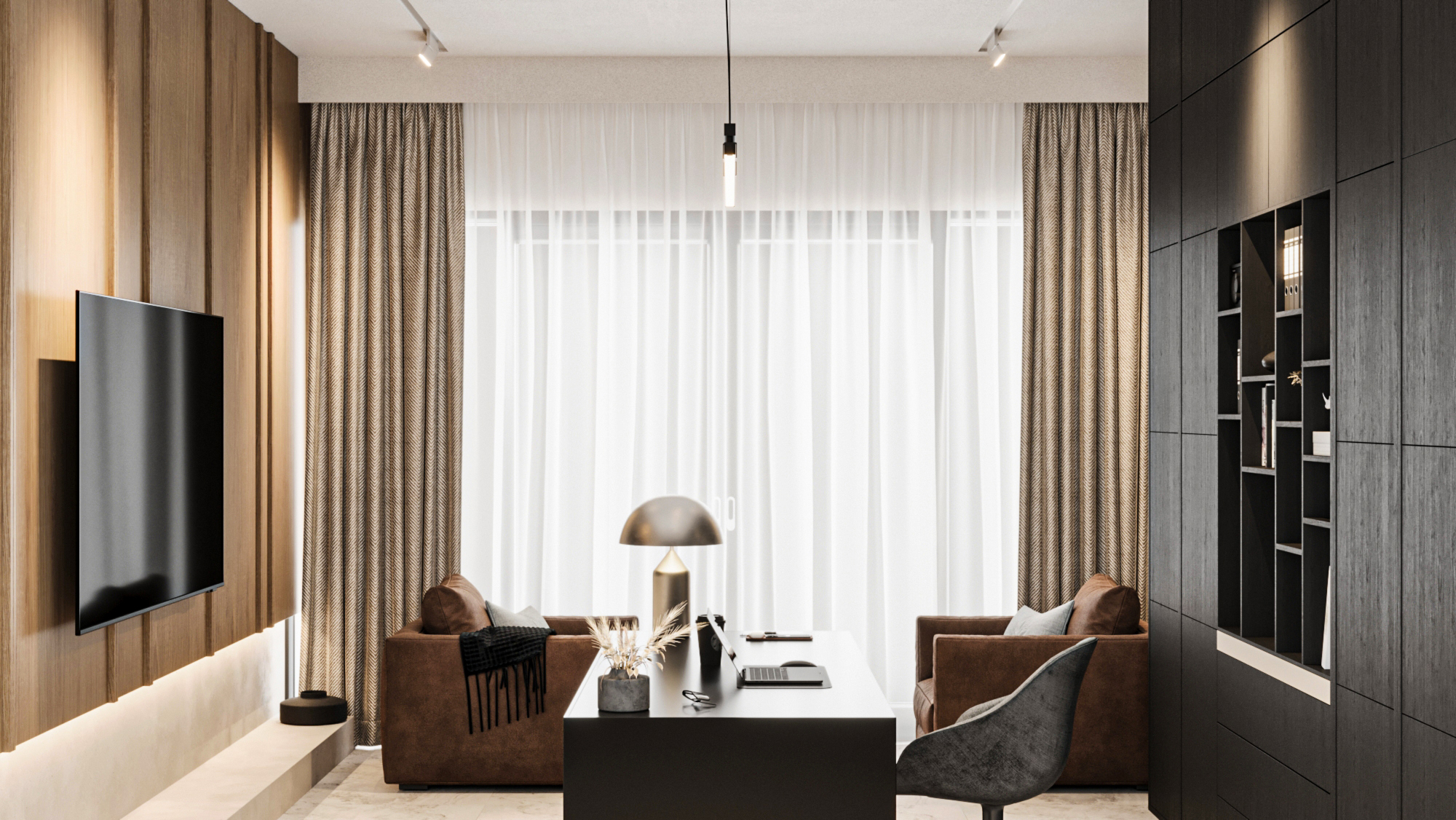 Tanzania Home Office 项目丨Begum Seckin-12