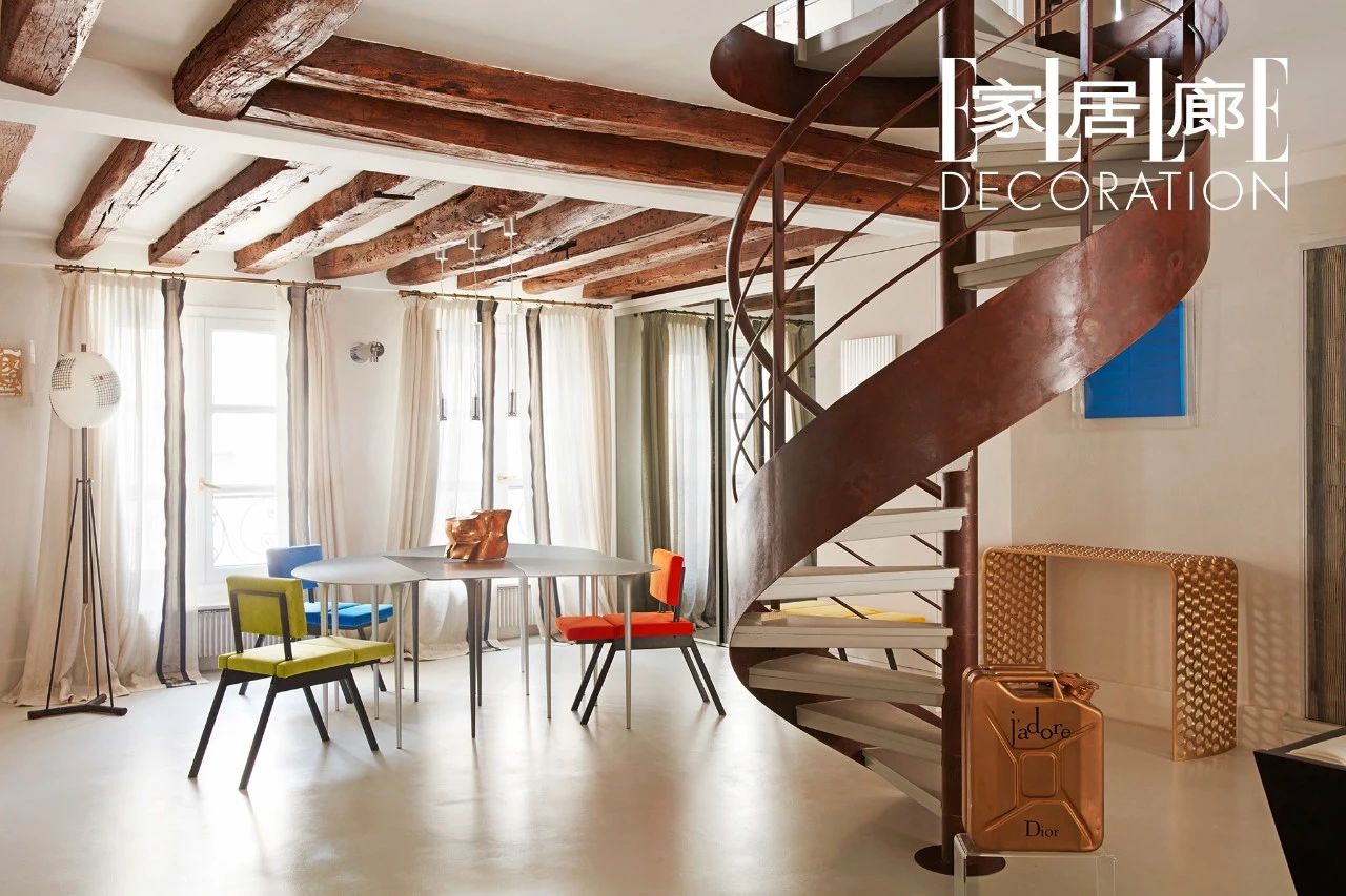 巴黎左岸艺术公寓丨法国巴黎丨Giancarlo Marino-28