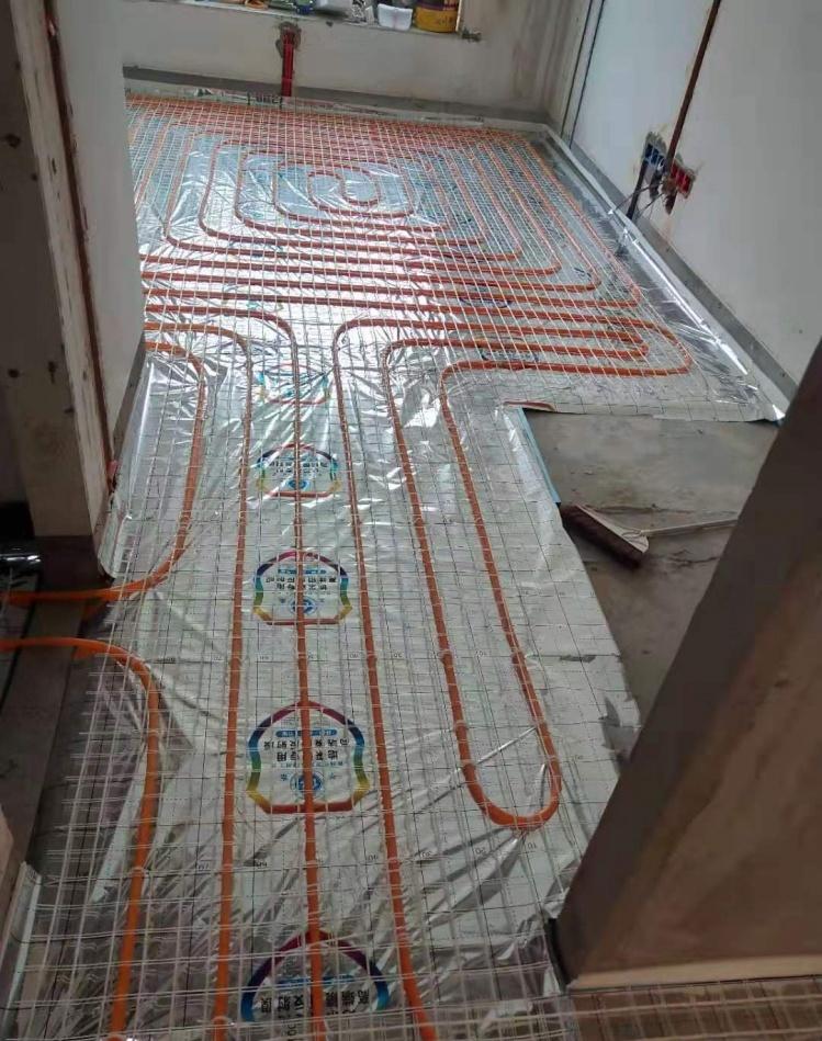 
上海闵行古美路望族新苑威能地暖安装示意图 -7