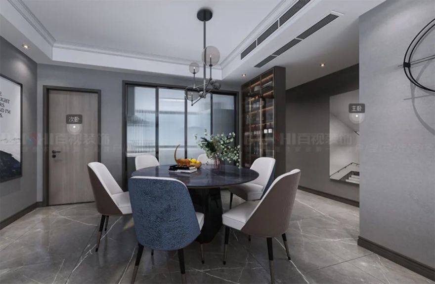 公园天下 150㎡现代轻奢设计,展现生活品质-13