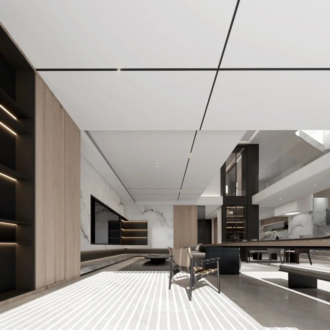 新希望锦麟河院挑空别墅丨中国沈阳丨山石空间全案设计机构-10