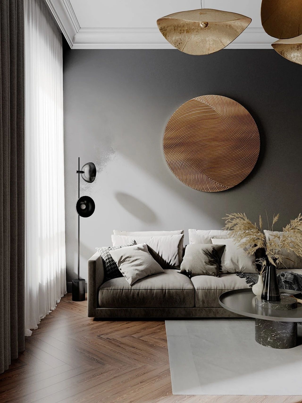 120㎡现代原木风公寓丨俄罗斯莫斯科丨Tanya Bykovskaya-23