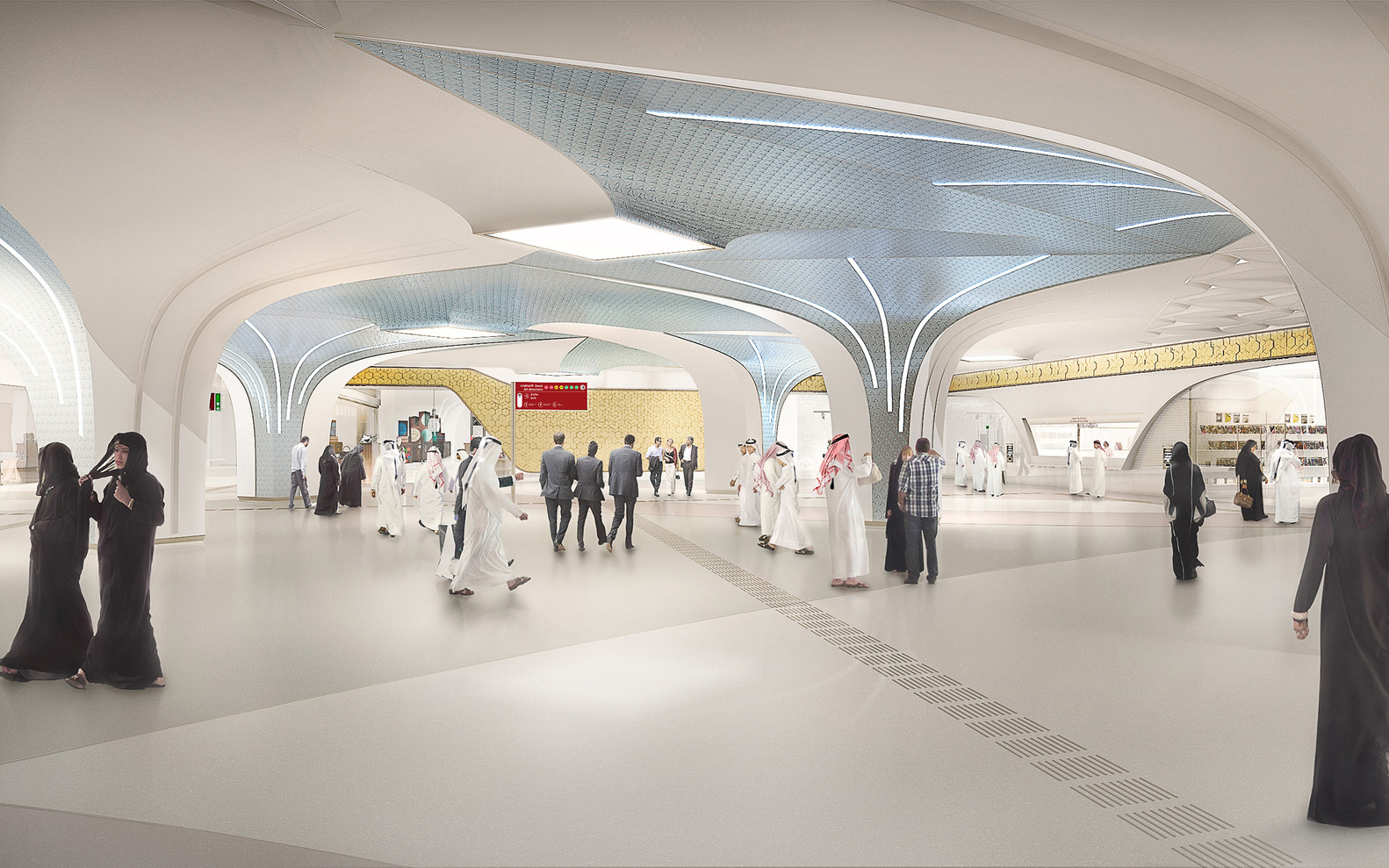 UNStudio Appointed to Create Identity for Qatars New Metro Network-2